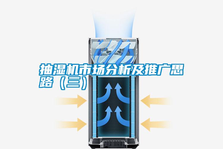 抽濕機(jī)市場分析及推廣思路(三)