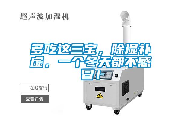 多吃這三寶,除濕補虛,一個冬天都不感冒!
