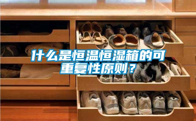 什么是恒溫恒濕箱的可重復性原則?