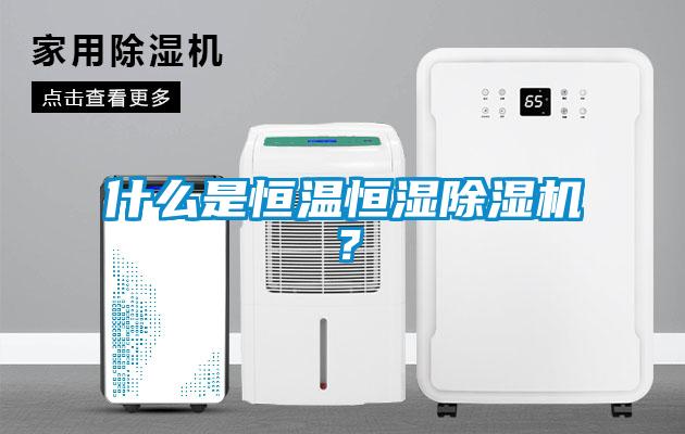 什么是恒溫恒濕除濕機(jī)?