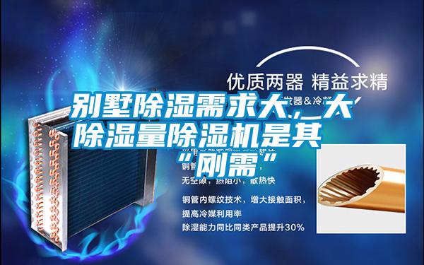 別墅除濕需求大，大除濕量除濕機是其“剛需”