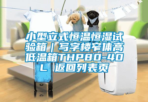 小型立式恒溫恒濕試驗(yàn)箱|寫字樓窄體高低溫箱THP80-40L 返回列表頁(yè)
