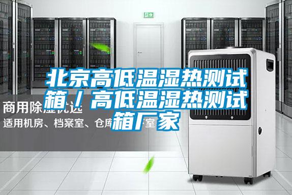 北京高低溫濕熱測試箱/高低溫濕熱測試箱廠家