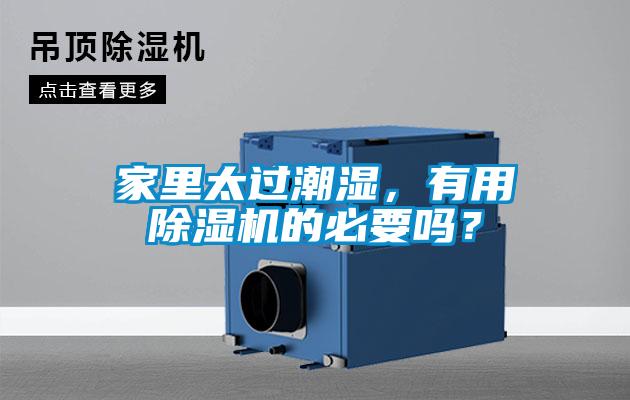家里太過潮濕，有用除濕機的必要嗎？