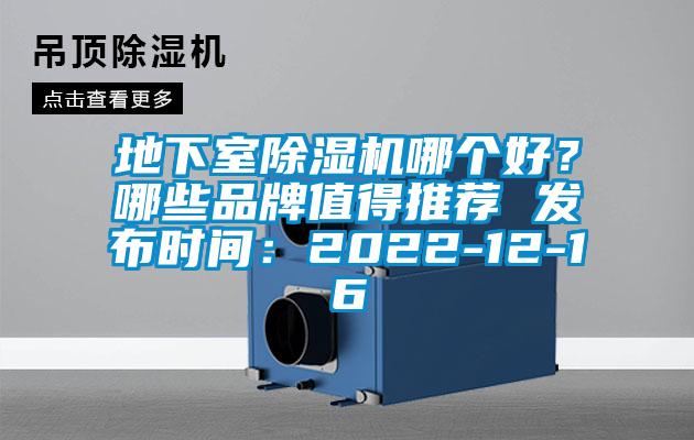 地下室除濕機(jī)哪個好?哪些品牌值得推薦 發(fā)布時間:2022-12-16