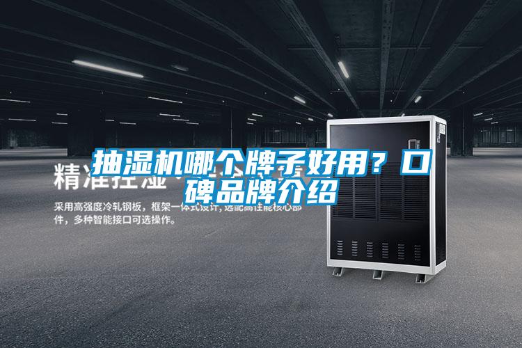 抽濕機哪個牌子好用?口碑品牌介紹