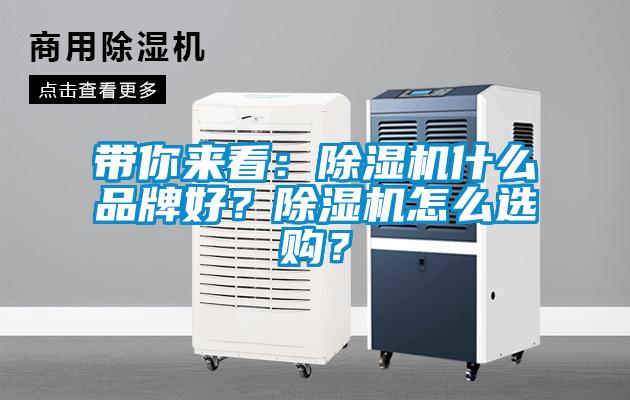 帶你來看:除濕機什么品牌好?除濕機怎么選購?