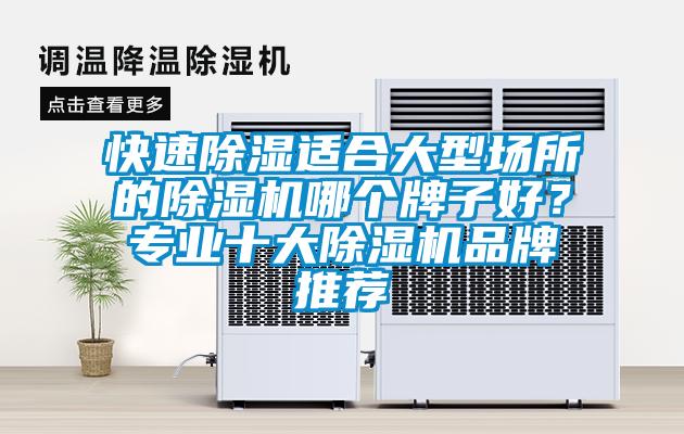 快速除濕適合大型場所的除濕機哪個牌子好？專業十大除濕機品牌推薦