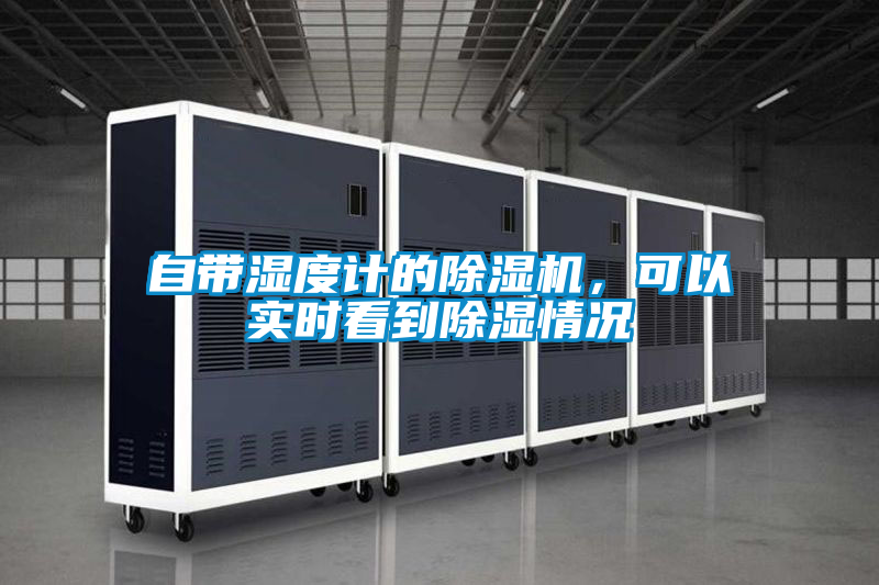 自帶濕度計的除濕機,可以實時看到除濕情況