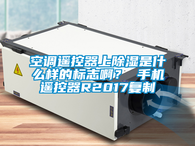 空調遙控器上除濕是什么樣的標志啊? 手機遙控器R2017復制