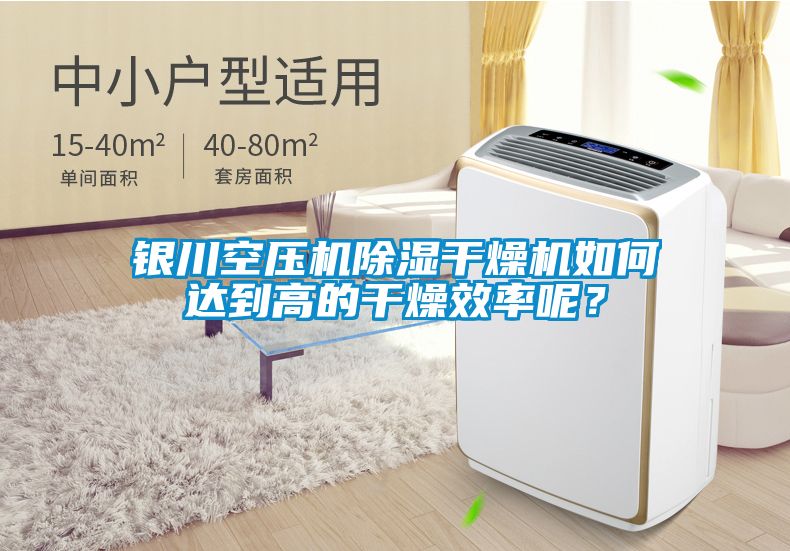 銀川空壓機(jī)除濕干燥機(jī)如何達(dá)到高的干燥效率呢?